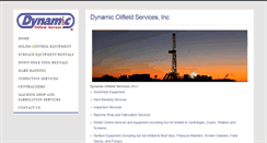 Desktop Screenshot of dynoilsvcs.com