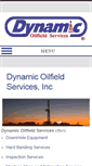 Mobile Screenshot of dynoilsvcs.com